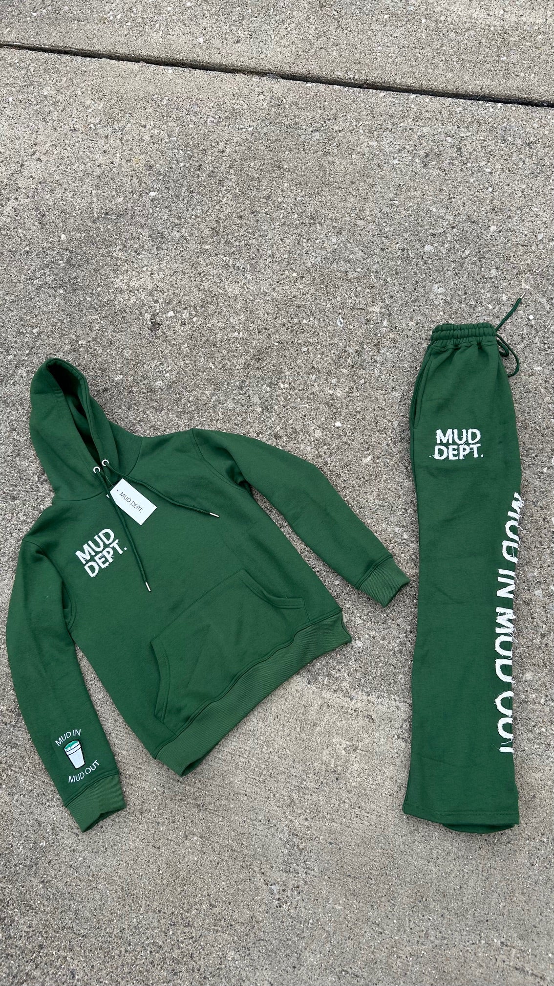 Mud Dept. Flared Sweatsuit